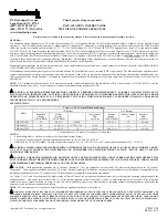 Preview for 1 page of Wheelock MT-241575W Installation Instructions Manual