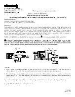 Wheelock SA-H5-B Installation Instructions Manual preview