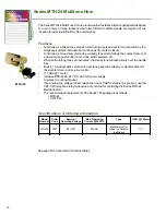 Wheelock Series MTH-24 Specification preview