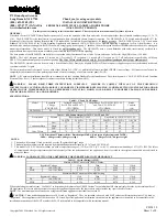 Wheelock SERIES NS-24MCW Installation Instructions preview