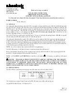 Wheelock SP4-APS Installation Instructions Manual preview