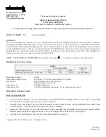 Wheelock SPL Installation Instructions Manual preview