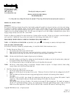 Preview for 1 page of Wheelock TB-591 Installation Instructions