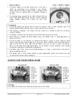 Предварительный просмотр 10 страницы Wheeltech MONTE CARLO Owner'S Manual