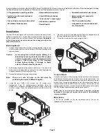 Preview for 2 page of Whelen Engineering Company 295HFSC9 Installation Manual