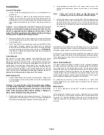 Предварительный просмотр 4 страницы Whelen Engineering Company CanTrol Basic with Traffic Advisor Installation & Operating Manual