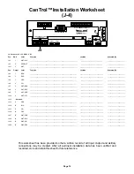 Предварительный просмотр 14 страницы Whelen Engineering Company CanTrol Basic with Traffic Advisor Installation & Operating Manual