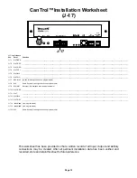 Предварительный просмотр 15 страницы Whelen Engineering Company CanTrol Basic with Traffic Advisor Installation & Operating Manual