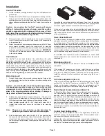 Preview for 4 page of Whelen Engineering Company CanTrol WC Installation & Operating Manual