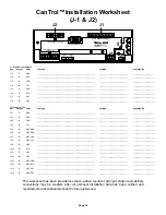 Предварительный просмотр 14 страницы Whelen Engineering Company CanTrol Installation & Operating Manual