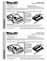 Preview for 1 page of Whelen Engineering Company CORE CenCom CV2V Installation Manual