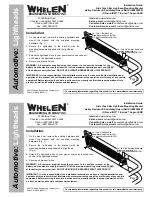 Whelen Engineering Company ION Super-LED T-Series Installation Manual предпросмотр