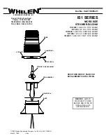 Whelen Engineering Company IS1 Series Instructions предпросмотр