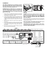 Предварительный просмотр 2 страницы Whelen Engineering Company LED Traffic Advisor TAM83 series Installation Manual