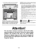 Preview for 4 page of Whelen Engineering Company LF28 Owner'S Manual