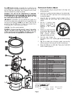 Preview for 2 page of Whelen Engineering Company RB6PAP1H Installation Manual