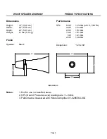 Предварительный просмотр 2 страницы Whelen Engineering Company WS60T Assembly