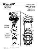 Whelen Engineering Company WSHX Series Instructions preview