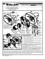 Whelen Engineering Company X-ECUTOR -1 Installation Manual предпросмотр