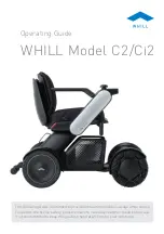 WHILL C2 Operating Manual preview