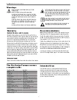 Preview for 2 page of Whip Mix Pro 200 Series Operator'S Manual