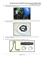 Предварительный просмотр 20 страницы Whipple FRPP SUPERCHARGER 750 HP KITS Installation Manual