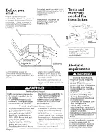 Preview for 2 page of Whirlpool 1157672 Installation Instructions