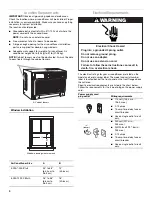 Preview for 4 page of Whirlpool 1186896B User Manual