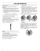 Preview for 8 page of Whirlpool 1186896B User Manual