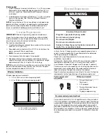 Preview for 4 page of Whirlpool 1187617 Use And Care Manual