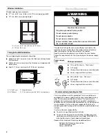 Preview for 4 page of Whirlpool 1188018 Use And Care Manual