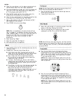 Preview for 12 page of Whirlpool 1188127 Use And Care Manual