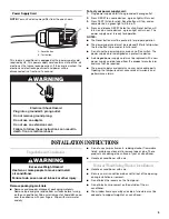 Preview for 5 page of Whirlpool 1188176 Use And Care Manual