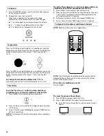 Preview for 10 page of Whirlpool 1188176 Use And Care Manual