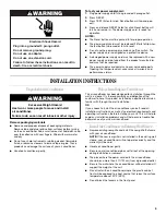 Preview for 5 page of Whirlpool 1188177 Use And Care Manual