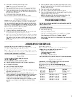 Preview for 5 page of Whirlpool 1188694 Use And Care Manual