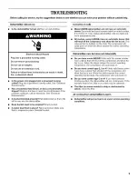 Preview for 9 page of Whirlpool 1188927 Use And Care Manual