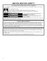 Preview for 2 page of Whirlpool 121802 Installation Instructions And Use & Care Manual