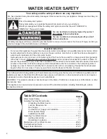 Preview for 2 page of Whirlpool 12307 Installation Instructions And Use And Care Manual