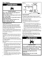 Предварительный просмотр 6 страницы Whirlpool 12307 Installation Instructions And Use And Care Manual