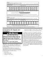 Preview for 7 page of Whirlpool 12307 Installation Instructions And Use And Care Manual