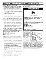 Предварительный просмотр 20 страницы Whirlpool 12307 Installation Instructions And Use And Care Manual