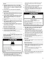 Preview for 11 page of Whirlpool 1903WH User Instructions