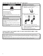 Preview for 4 page of Whirlpool 1CWED4900DW0 Use And Care Manual