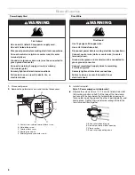Предварительный просмотр 6 страницы Whirlpool 1DNET3205TQ0 Installation Instructions Manual