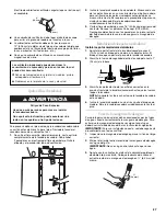 Предварительный просмотр 27 страницы Whirlpool 1DNET3205TQ0 Installation Instructions Manual