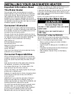 Preview for 3 page of Whirlpool 201553 Installation Instructions And Use & Care Manual