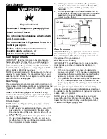 Предварительный просмотр 6 страницы Whirlpool 201553 Installation Instructions And Use & Care Manual