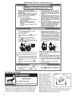 Предварительный просмотр 18 страницы Whirlpool 201553 Installation Instructions And Use & Care Manual