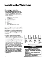 Preview for 16 page of Whirlpool 2155462 Installation Manual